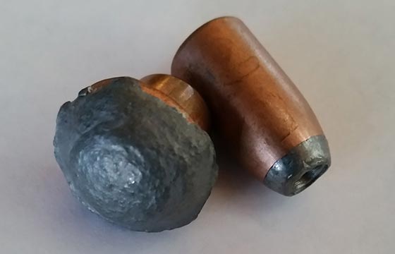 45 caliber .458 diameter rifle bullets